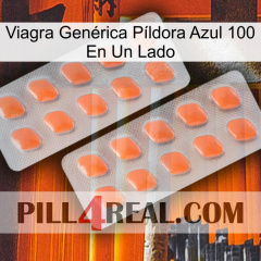 Viagra Genérica Píldora Azul 100 En Un Lado 27